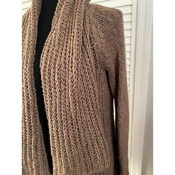 Anthropologie Knitted And Knotted
Brown Cardigan Cover up size Xs - Picture 3 of 10